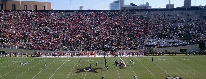 Vanderbilt Stadium - Dudley Field is one of SEC Football Stadiums.