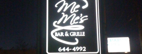 MeMe's Bar & Grille is one of Lugares guardados de Yusuf.