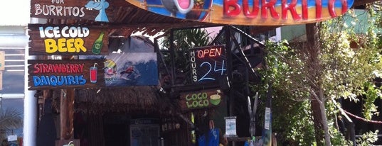 The Surfin Burrito is one of Cancun.