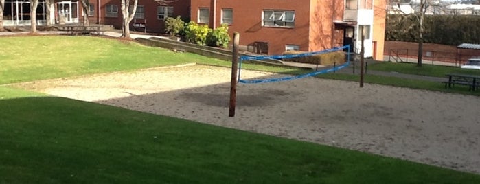 Volleyball Court is one of Self-Guided Tour.