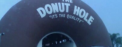 The Donut Hole is one of Buildings Shaped Like the Food They Serve.