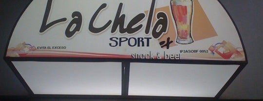 La Chela Sport is one of bares.