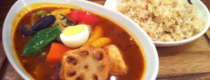 Soup Curry Cocoro is one of 🍛金曜日はカレーの日.