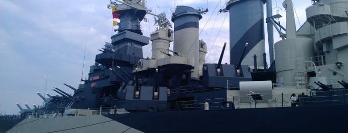 Battleship North Carolina is one of Best Check-In's ILM.