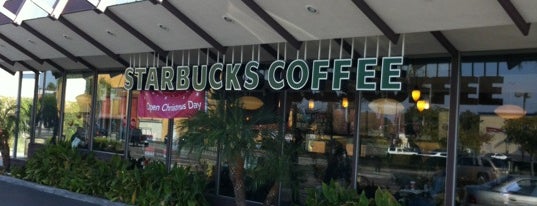 Starbucks is one of Tempat yang Disimpan Ron.