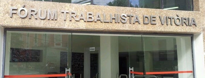 Justiça do Trabalho is one of vitória.