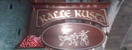 Kalle Kusta Resto is one of The Barman's bars in Tallinn.
