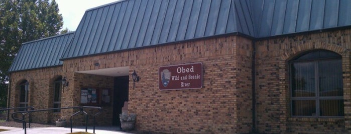 Obed Wild & Scenic River Visitor Center is one of National Park Passport Cancellations.