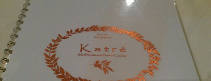 Katre Mediterranean Fusion Restaurant is one of Top 10 dinner spots in Quezon City, Philippines.
