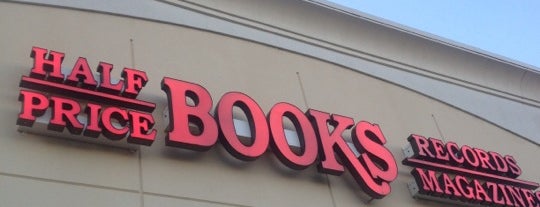Half Price Books is one of สถานที่ที่ Phillip ถูกใจ.