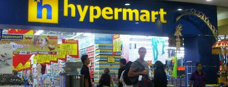 hypermart is one of Venue Of Mal Bali Galeria.