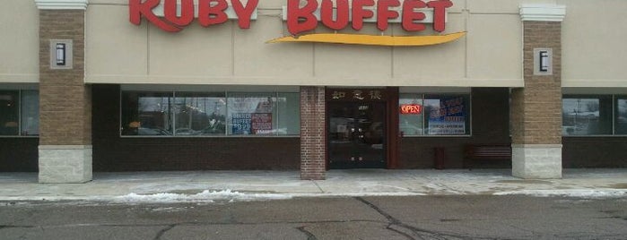 Ruby Buffet is one of My Favorite Restaurants.