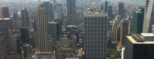 Рокфеллеровский центр is one of Rooftops in NYC.