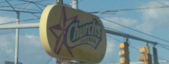 Church's Chicken is one of Bradford 님이 좋아한 장소.