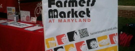 The Farmers Market at Maryland is one of Life Around D.C. Metro.