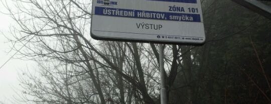 Ústřední hřbitov, smyčka (tram) is one of David'in Beğendiği Mekanlar.