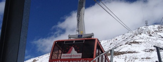 Blauherd Station is one of Zermatt.
