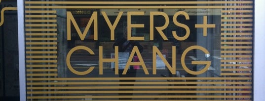 Myers + Chang is one of Boston.