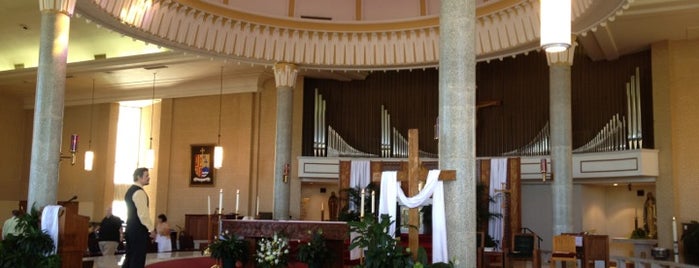 Cathedral of St. Jude the Apostle is one of St. Pete Catholic Churches.