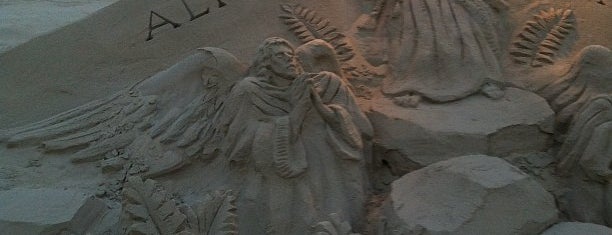 Jesus Sand Art Exhibit is one of DE/MD Vacation.