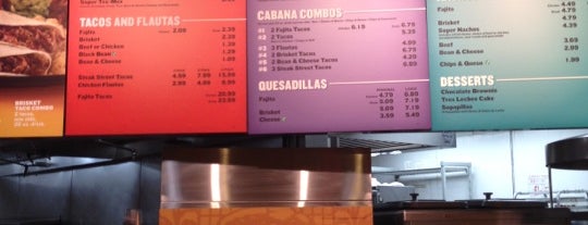 Taco Cabana is one of Must-visit Taco Places in Fort Worth.