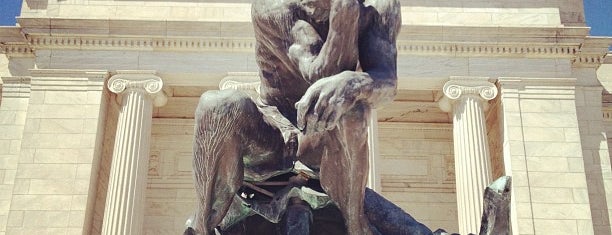 The Thinker by Auguste Rodin is one of CLE Public Art.