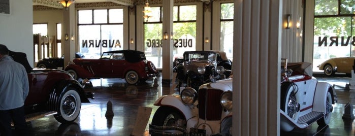 Auburn Cord Duesenberg Automobile Museum is one of Indiana's National Historic Landmarks.