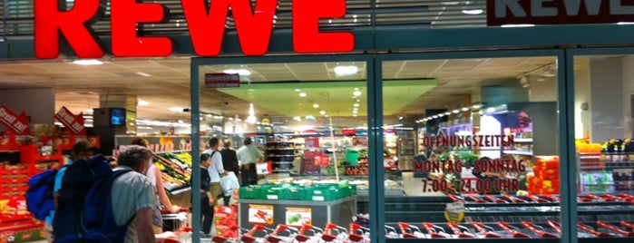 REWE is one of Supermärkte.
