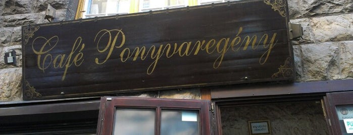 Café Ponyvaregény is one of Budapest , Hongrie.