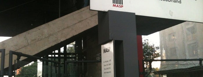 Museu de Arte de São Paulo (MASP) is one of São Paulo SP.