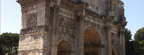 Arco di Costantino is one of rome.vacation.