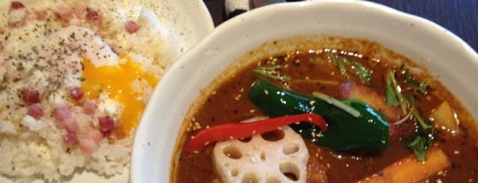 国道12号線スープカレー本舗 is one of My favorites for Soup Curry Places.