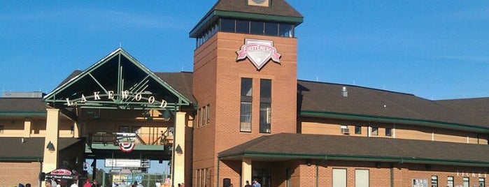 ShoreTown Ballpark is one of Lugares favoritos de Wendy.