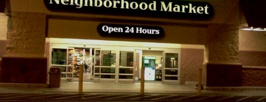 Walmart Neighborhood Market is one of Tempat yang Disukai Christopher.