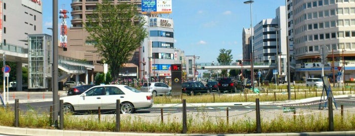 高崎駅東口バスのりば is one of 羽田空港アクセスバス2(千葉、埼玉、北関東方面).
