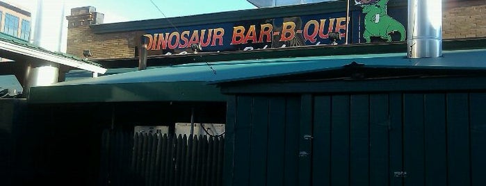 Dinosaur Bar-B-Que is one of Rochester's Take on the Chicken Wing.