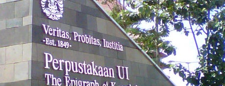 Perpustakaan Universitas Indonesia - Crystal of Knowledge is one of Inspired locations of learning.