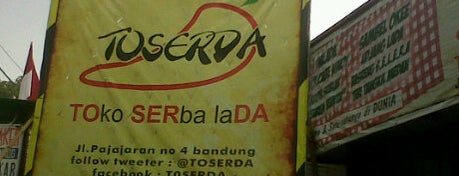 Toserda (Toko Serba Lada) is one of Bandung Spicy Food.
