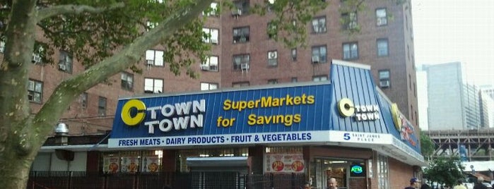 CTown Supermarkets is one of АЛЕНА : понравившиеся места.