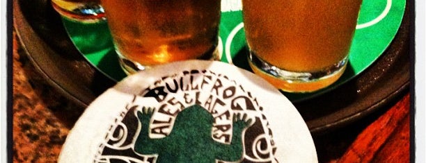 Bullfrog Brewery is one of Beer / Ratebeer's Top 100 Brewers [2016].