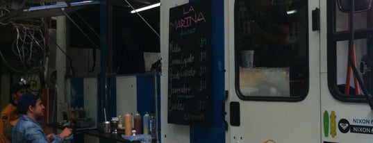 La Marina Fish Taco is one of Locais curtidos por Alan.