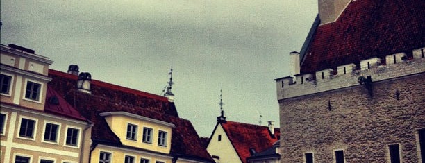 Ратушная площадь is one of Tallinn.