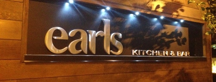 Earls Kitchen & Bar is one of Kevin : понравившиеся места.