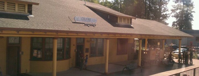 Amtrak - Colfax Station (COX) is one of Amtrak's California Zephyr.