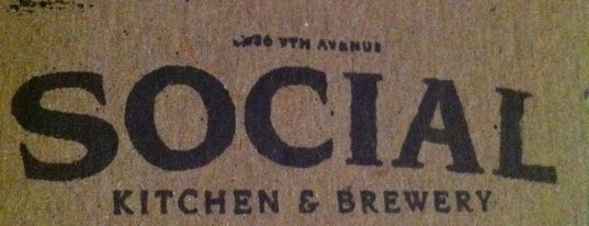 Social Kitchen & Brewery is one of UntappdSFBW14.