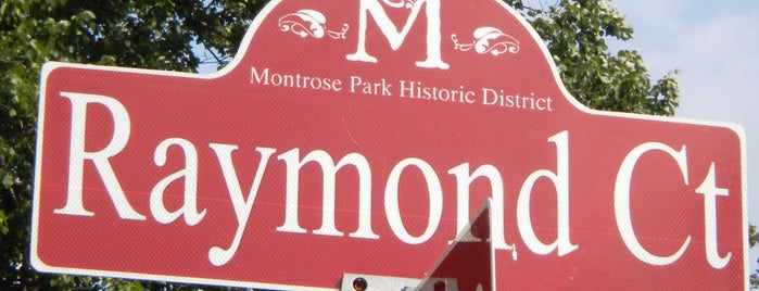 Raymond Court is one of Montrose Park Landmarks.