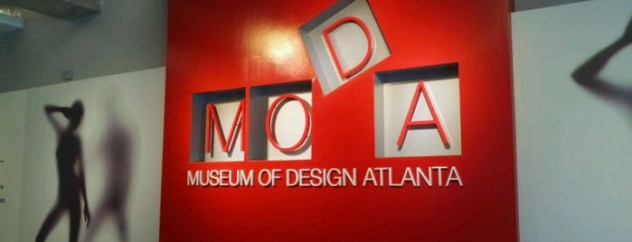 Museum of Design Atlanta (MODA) is one of Atlanta: Brave and Beautiful.