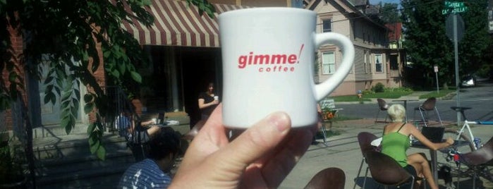 Gimme! Coffee is one of Greater Syracuse Foodie Trail: 30+ miles.