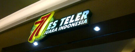 Es Teler 77 is one of Trans Studio Mall Makassar.