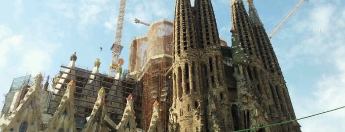 The Basilica of the Sagrada Familia is one of Art and Culture in Barcelona.